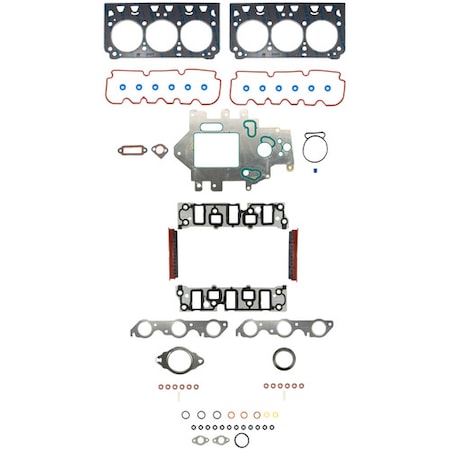 Fel-Pro 07-06 Pont V6 231 3.8L Ohv Sc-Vin 4 Head Set, Hs9089Pt-4 HS9089PT-4